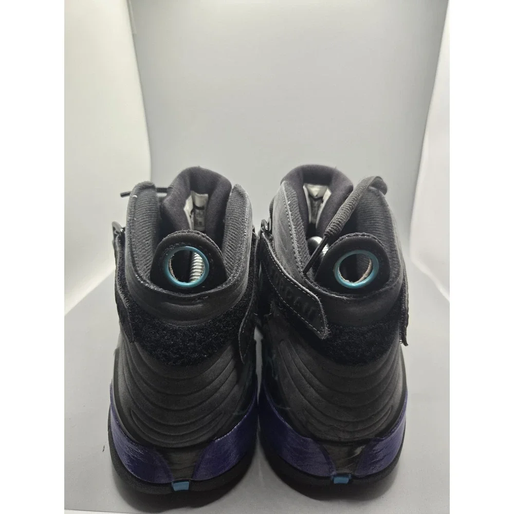 Jordan 8.0 Aqua Black‎ Bright Concord 2011 - Men's Size 10.5 - 467807-009